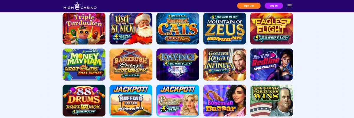 high 5 casino sweepstake