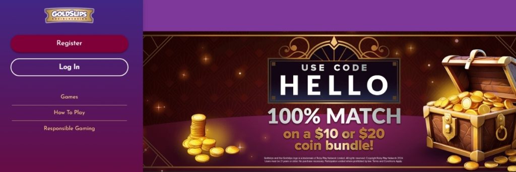 GoldSlips Casino Bonus